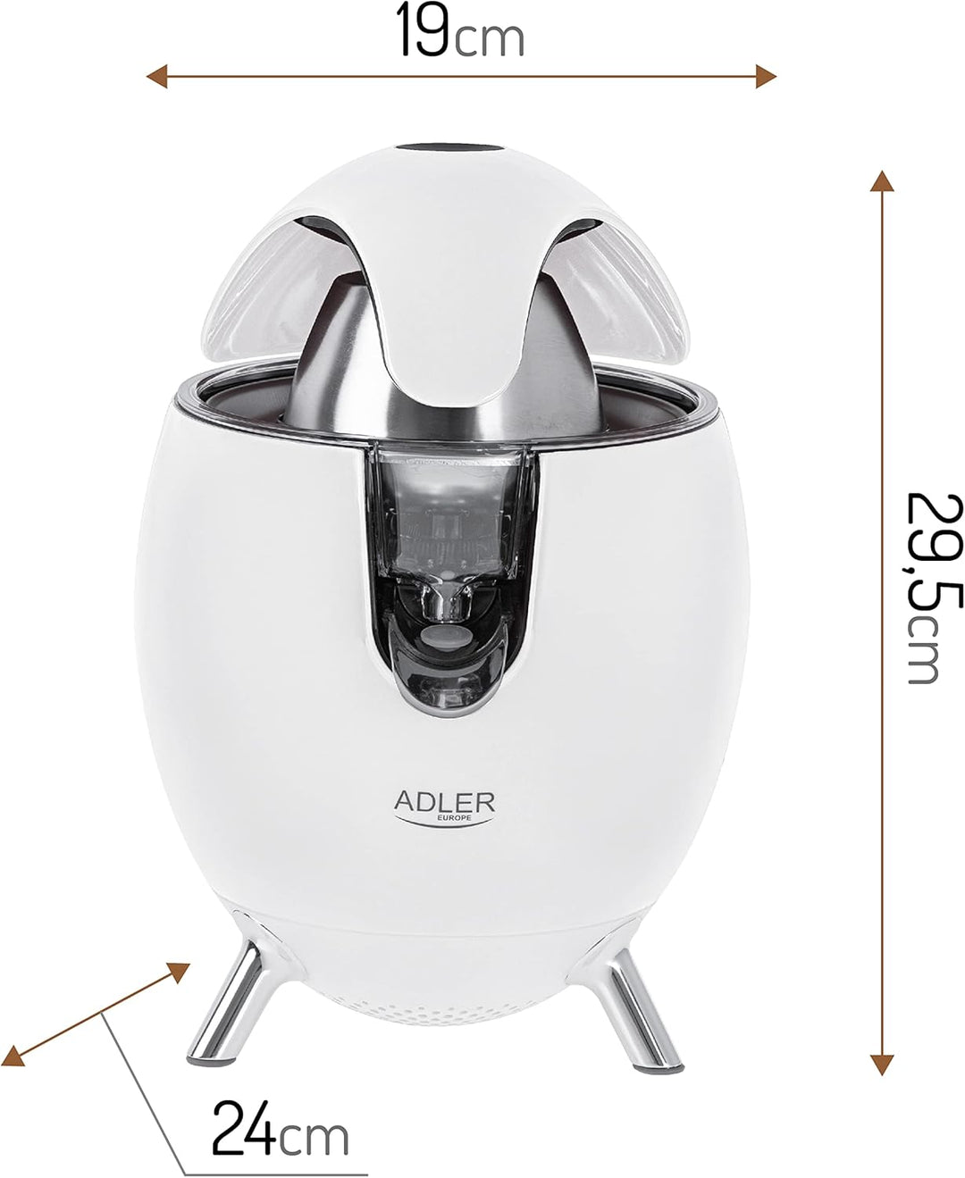 Adler AD 4013 Zitruspresse weiss