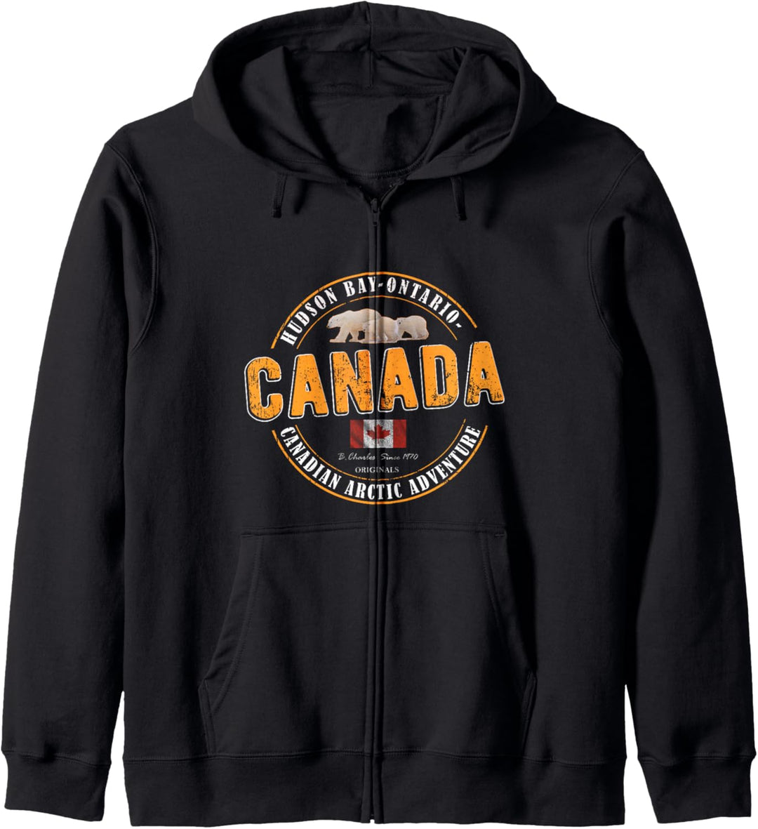 Kanada Canada Toronto Montreal Vancouver Kanada Fahne Kapuzenjacke