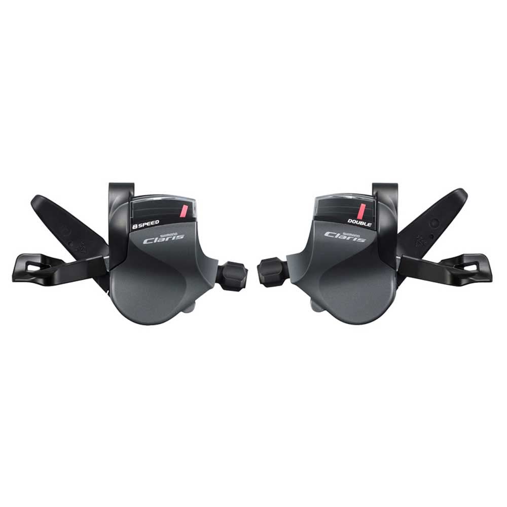 SHIMANO Unisex – Erwachsene Claris Daumenschalthebel, Schwarz, Einheitsgrösse