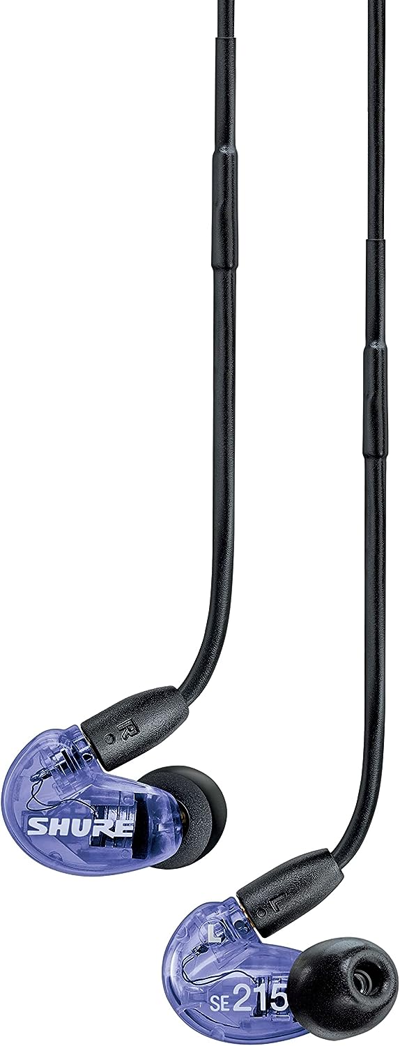Shure SE215 Special Edition Uni Sound Isolating Ohrhörer, EIN Treiber, In-Ear, abnehmbares Kabel, tr