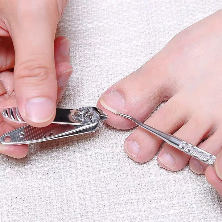 3 PCS Eingewachsene Zehennägel Set Professionelle Nagelpflege Eingewachsene Fussnägel Datei & Lifter