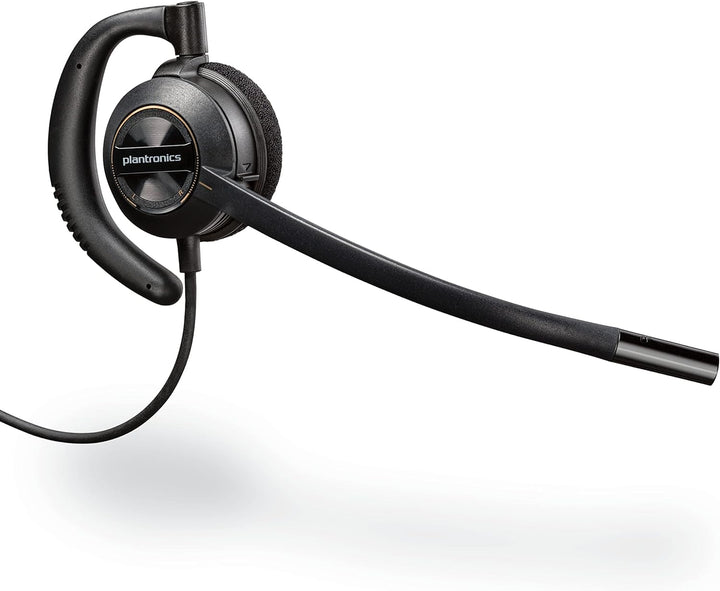 Plantronics HW530 Monaural QD Ohrbügel Kopfhörer Schwarz