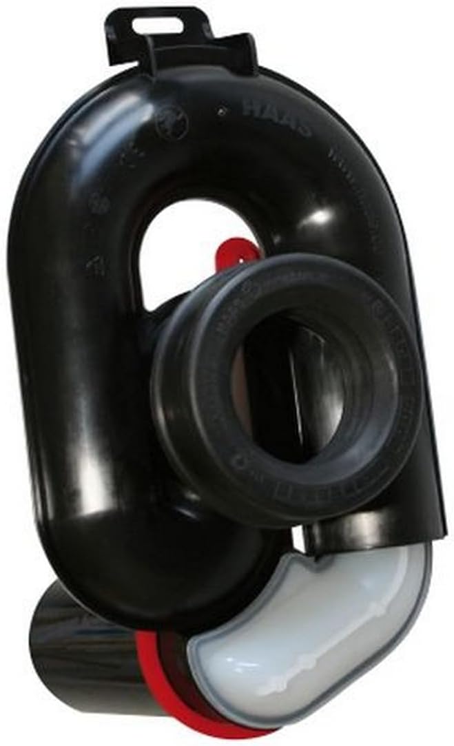 Urinalabsaugesiphon, höhenverstellbar um 65 mm, DN 50, waagerecht