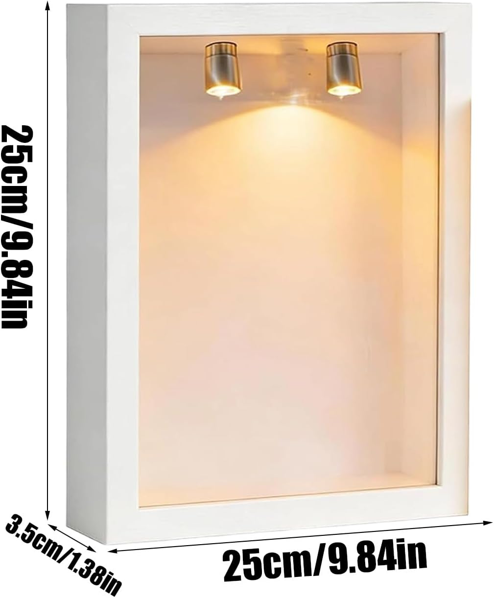 Mini Museum Frames, Shadow Box Frame Kit, DIY Mini Museum Silhouette Box With Figurines, Celebrate Y