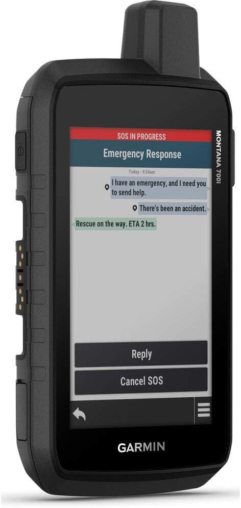 Garmin Montana 010-02347-00, robustes GPS-Handgerät mit integrierter InReach-Satelliten-Technologie