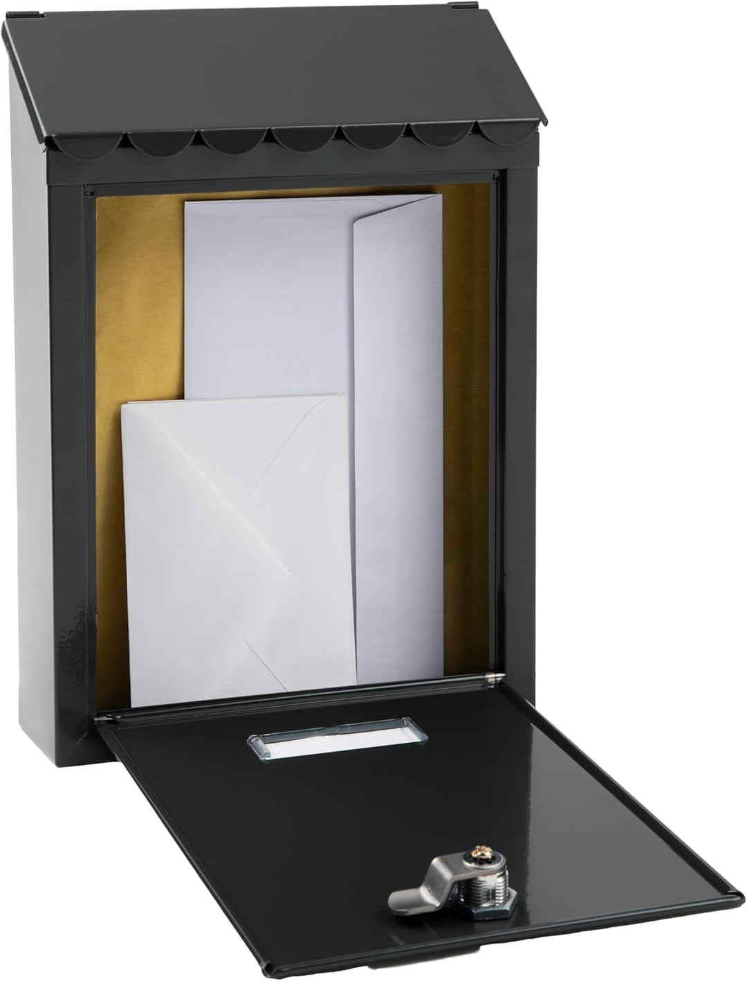 ARREGUI Civic E5724-C Briefkasten aus Verzinktem Stahl, Grösse S (DIN A5 Post), Wandbriefkasten für