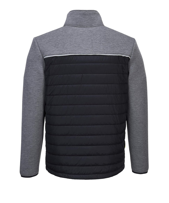 Portwest DX4 Hybrid-Steppjacke, Grösse: XL, Farbe: Metal Grau, DX471MGRXL XL Metallgrau, XL Metallgr