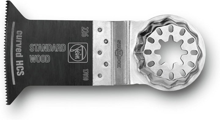 FEIN E-Cut Standard-Sägeblatt Curves, Ve. 3 St., Breite 50 mm, Länge 50 mm, Aufnahme Starlock, Gesch
