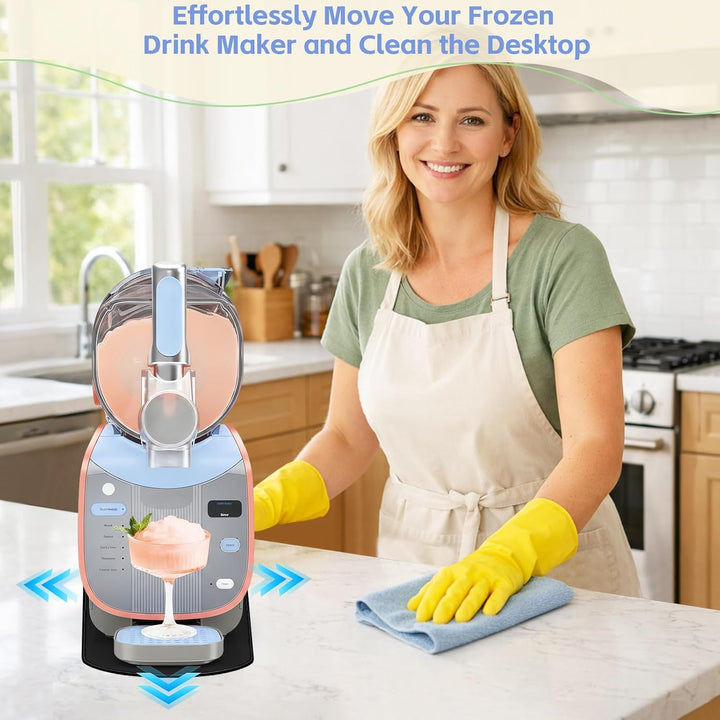 Gleitpad für Ninja Slushie Max FS605EU, beidseitige Design, Gleitunterlage mit Aufhängeschlaufe, lei