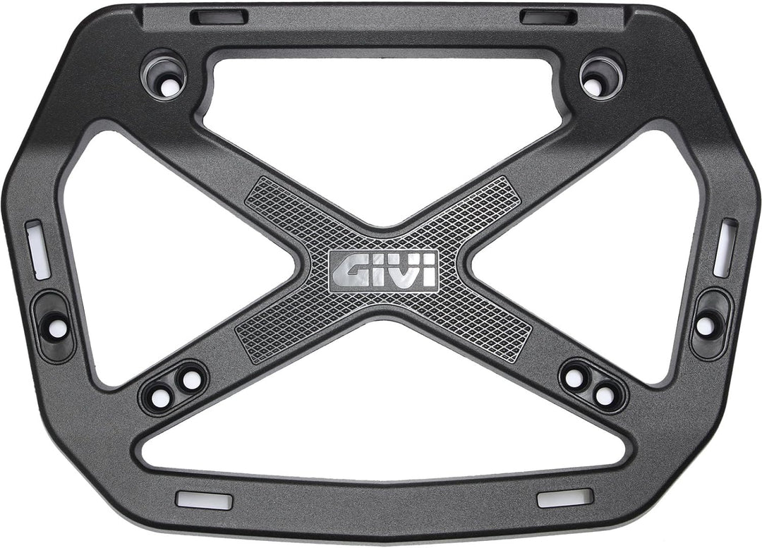 Gepäckhalter aus Nylon schwarz