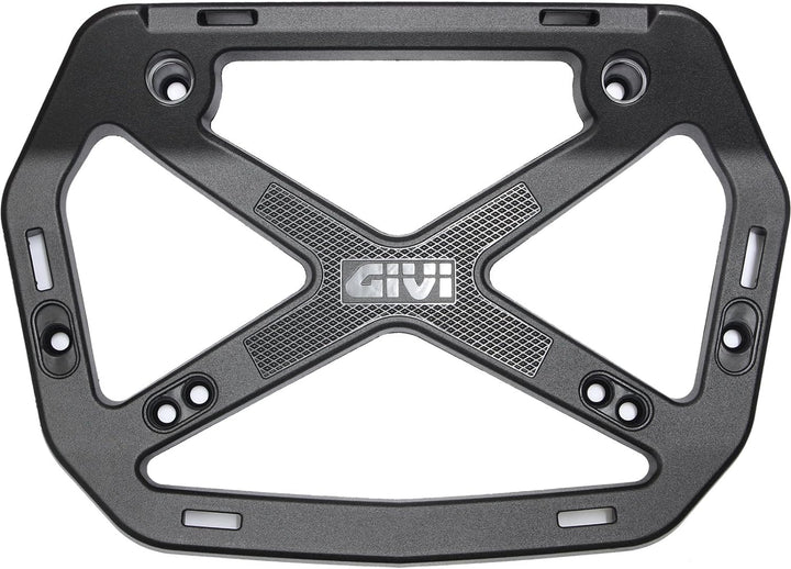 Gepäckhalter aus Nylon schwarz