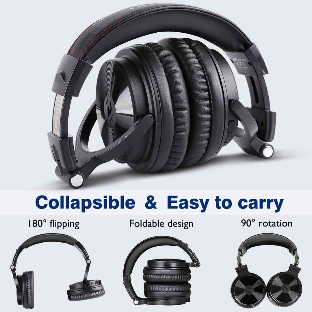 OneOdio Bluetooth Kopfhörer Over Ear,110 Std Spielzeit Kopfhörer Kabellos Bluetooth, HiFi Stereo, Ei