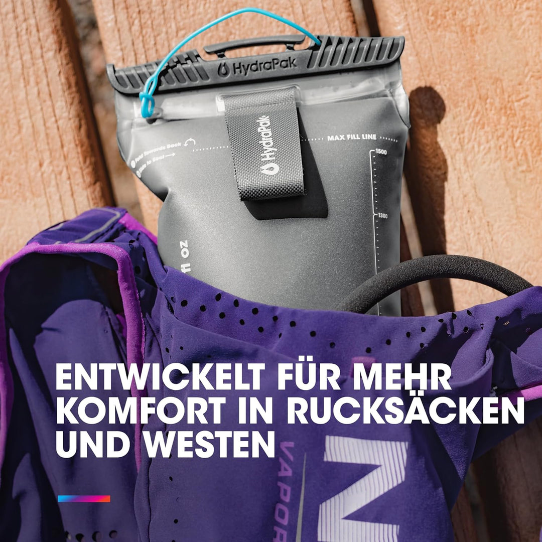 HydraPak Velocity IT (1,5L oder 2L Trinkbehälter) - Isolierte Wasserblase / Reservoir für Trinkrucks