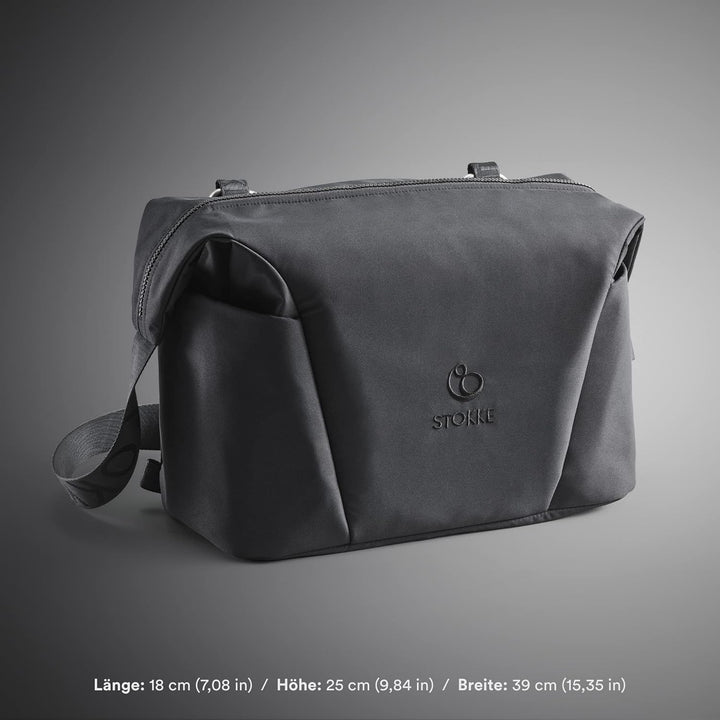 Stokke Xplory X Wickeltasche – Trageoption als Schultertasche oder Rucksack – Inklusive faltbarer Wi