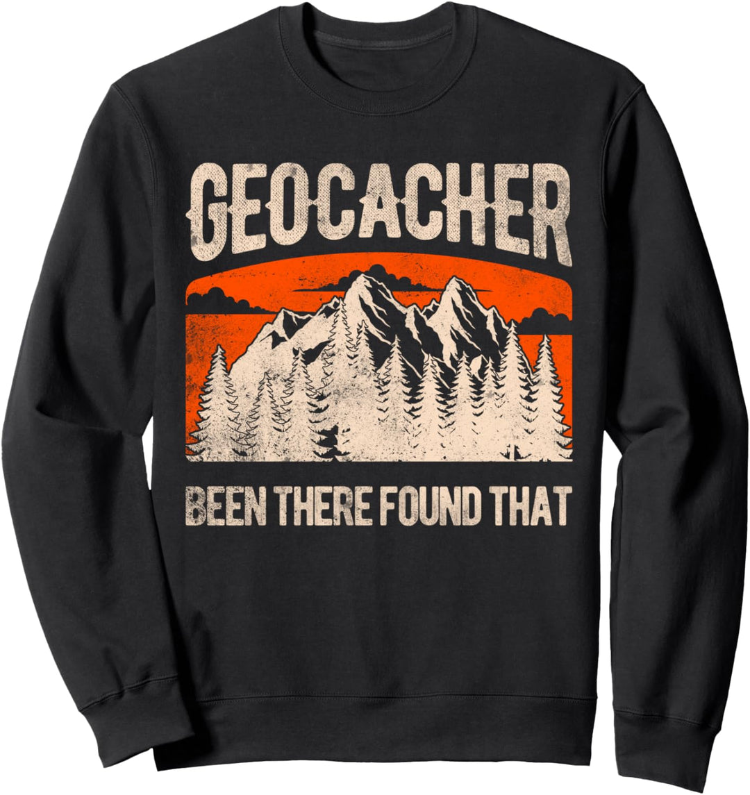 Geocaching Männer Frauen Jugend Geocacher Geschenke Sweatshirt