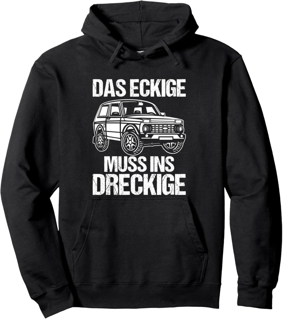 Lada Niva 4x4 Offroad Russland UdSSR Geländewagen Pullover Hoodie