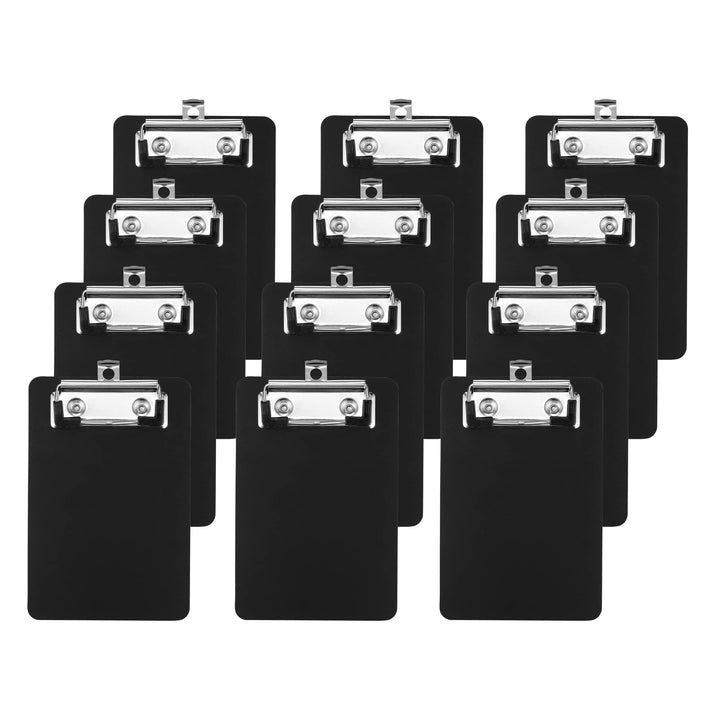 12 Stück Mini Klemmbrett 10X15CM Klein Schreibbrett Clipboard für Hotels, Bar, Kneipe, Restaurant (S