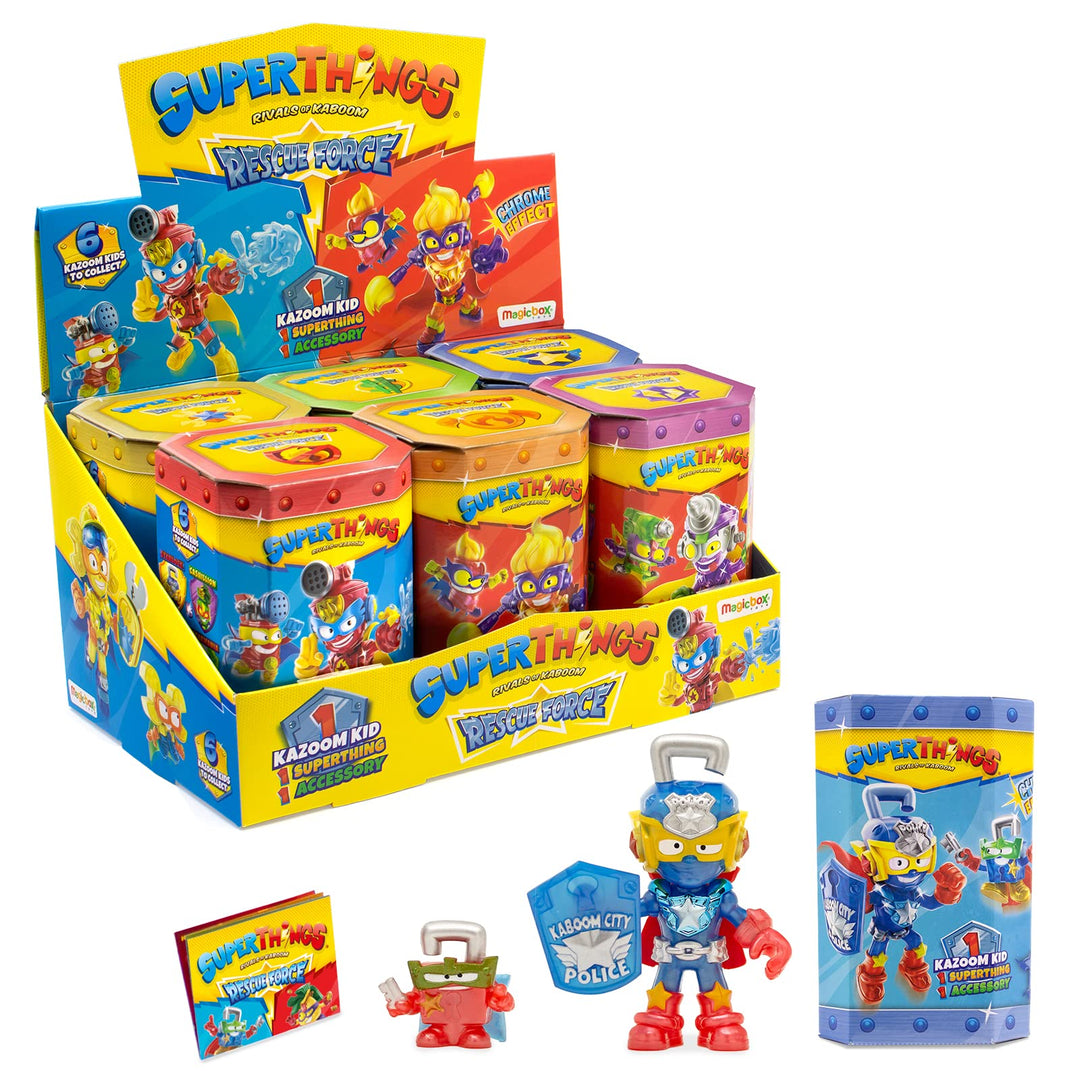SUPERTHINGS Serie Rescue Force - Komplette Kollektion der 6 Kazoom Kids aus der neuen Serie. Jedes ,