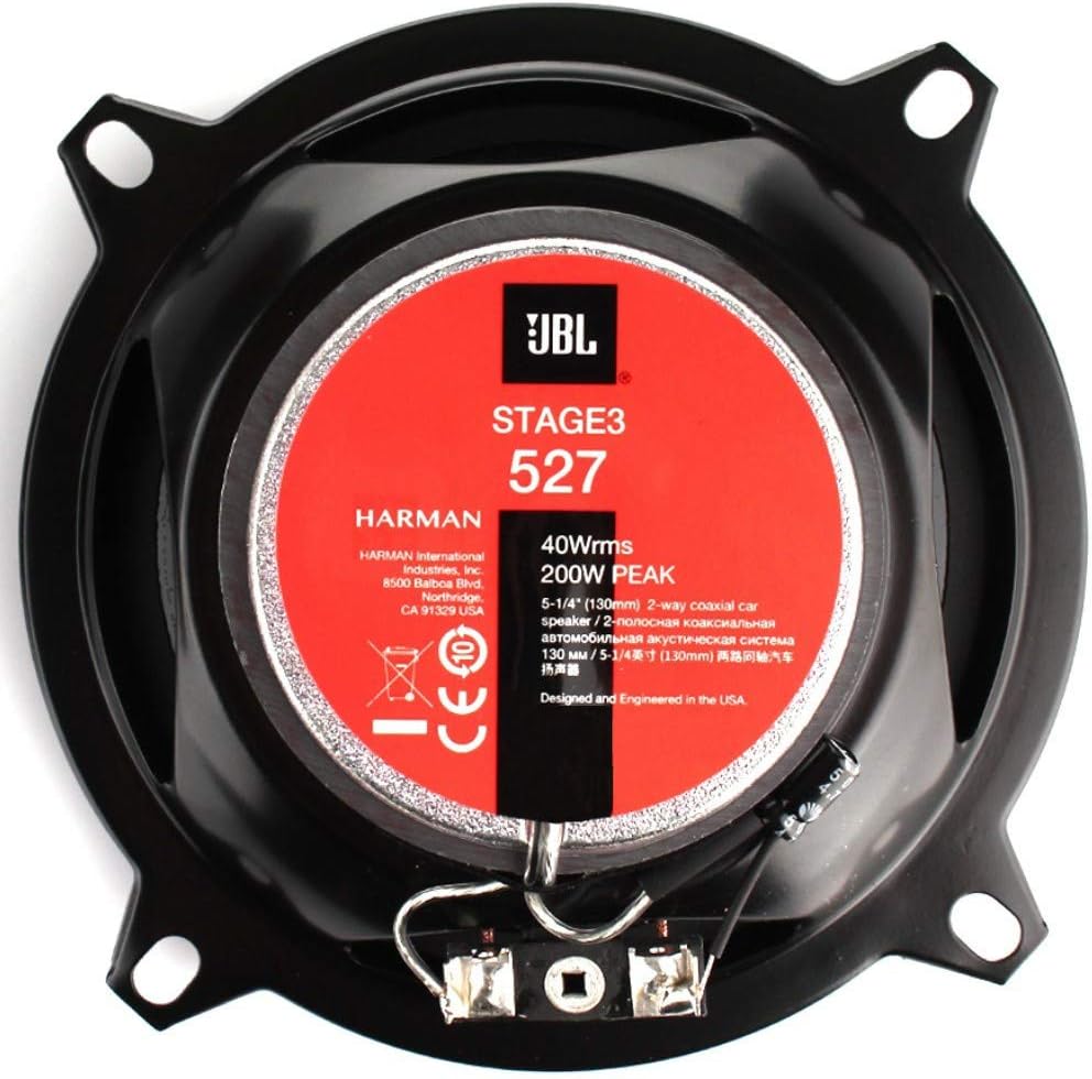2 Lautsprecher kompatibel mit JBL STAGE3 527 2-Wege koaxial 5,25" 13,00 cm 130 mm 40 watt rms und 20