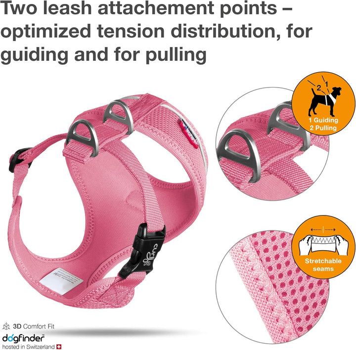 Basic Harness Air-Mesh Pink XS XS rosa, XS rosa