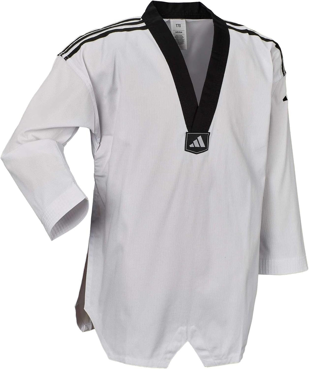 adidas Taekwondoanzug Club 3 | Dobok mit Schulterstreifen | für Kinder und Erwachsene | Leicht und a