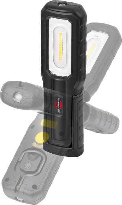 Brennenstuhl LED Akku Handleuchte HL 700 A/LED Arbeitsleuchte für aussen IP54 (700+100lm, inklusive