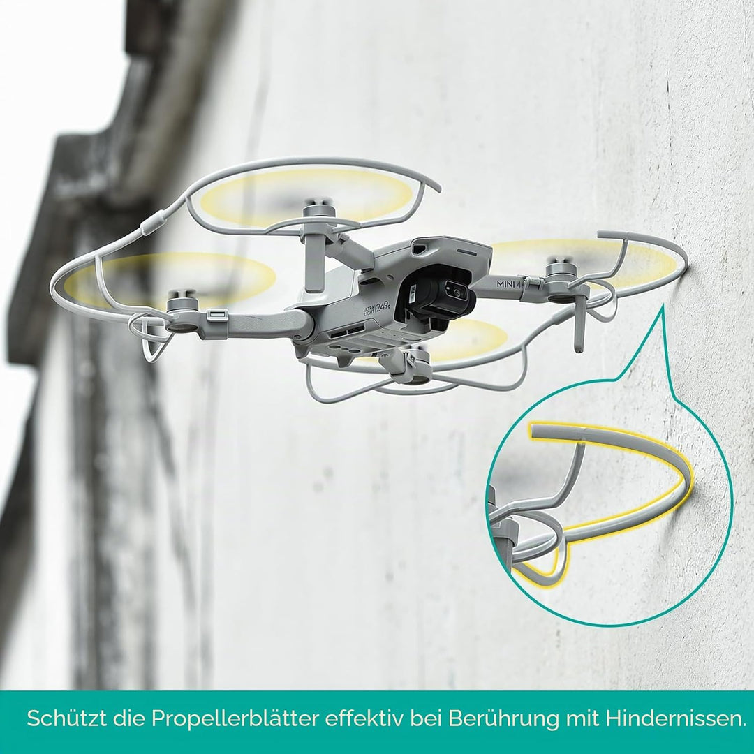 Mini 4K Propeller Guard für DJI Mini 4K Drohne Propeller Sicherheitszubehör für DJI Mini 4K/ Mini 2