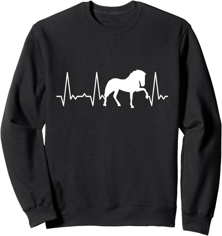 Herzschlag Pferd Sweatshirt