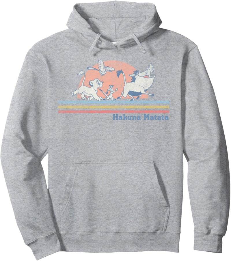 Disney The Lion King Hakuna Matata Retro Pullover Hoodie