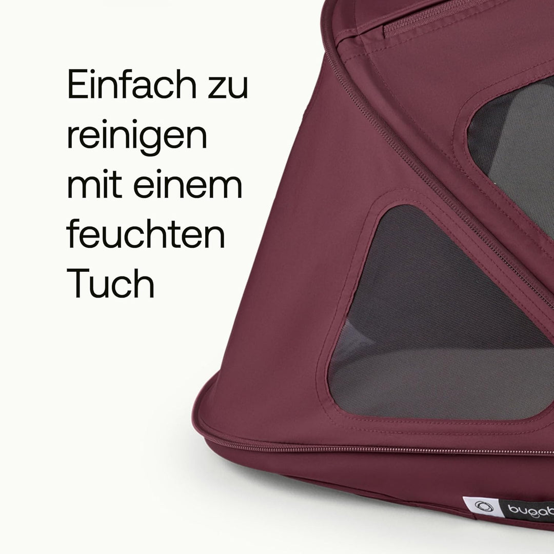 Bugaboo Dragonfly Sonnendach mit Lüftungsfenstern, ausziehbar für zusätzlichen und optimalen Sonnens