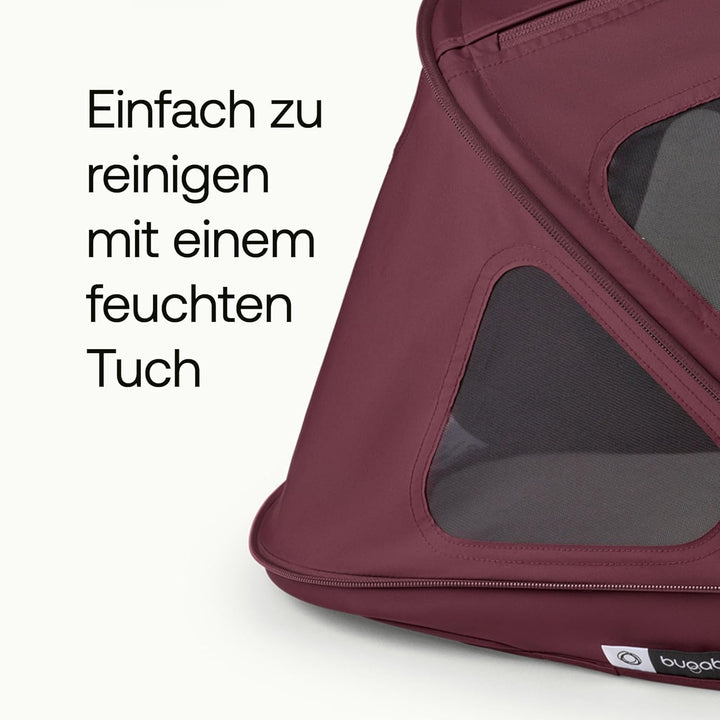 Bugaboo Dragonfly Sonnendach mit Lüftungsfenstern, ausziehbar für zusätzlichen und optimalen Sonnens