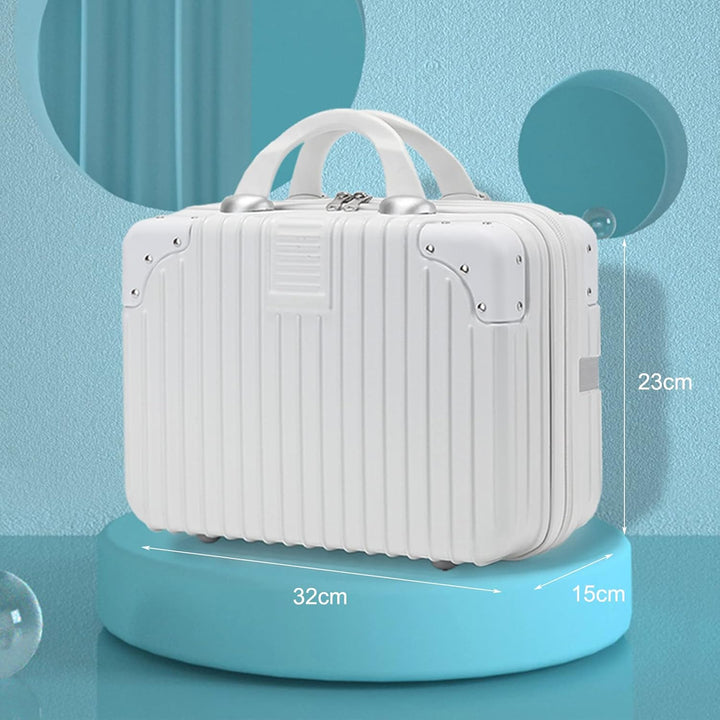 Balakaka Kosmetikkoffer Wasserdicht Schminktasche Leichter Handgepäck Beauty Case mit Handgriff und