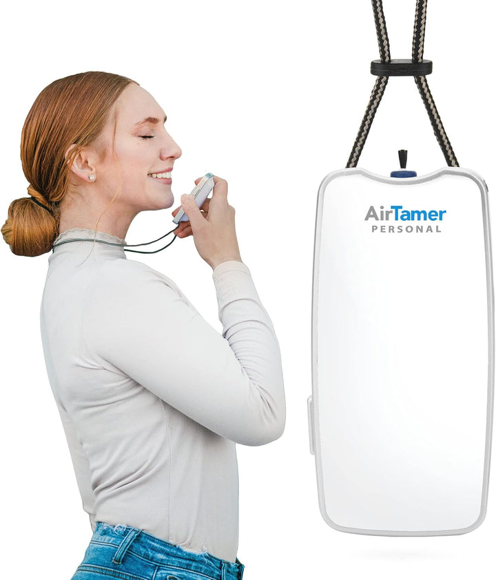 AirTamer A310W Persönlicher wiederaufladbarer Luftreiniger, tragbar, Negativ-Ionen-Generator, wirksa