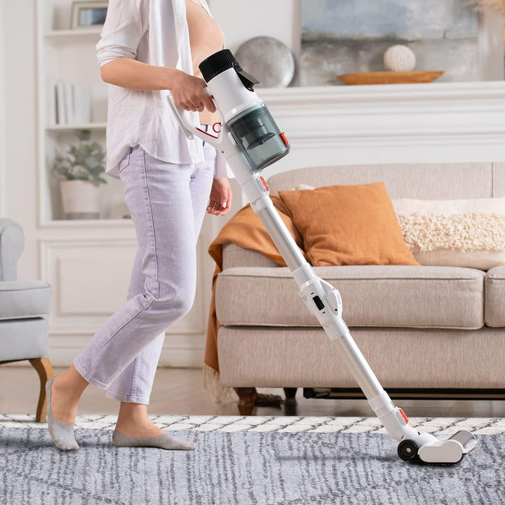 payé Teppich Wohnzimmer - Abstrak Raute - 80x150cm - Creme Grau Blau - Fransen Deko Boho Flauschig -