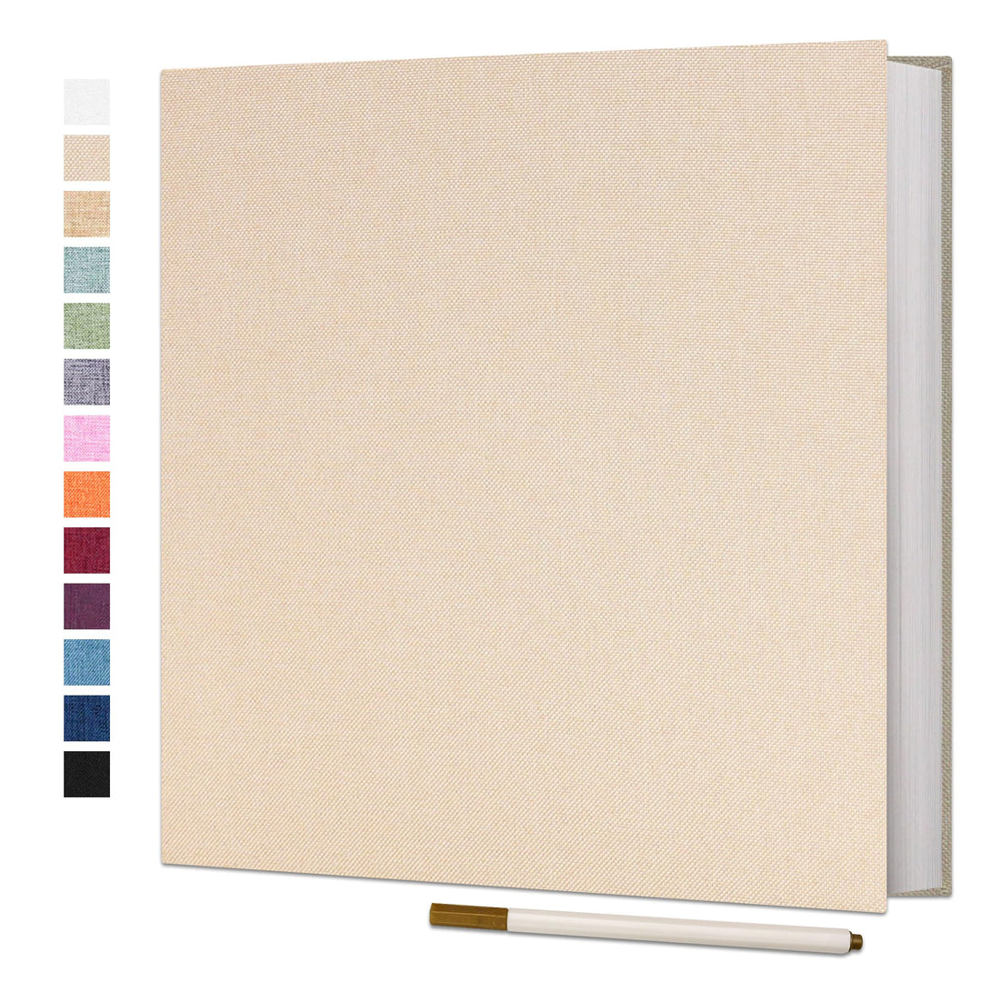 Vienrose Fotoalbum, selbstklebend, 10,2 x 15,2 cm, 12,7 x 17,8 cm, 21,6 x 27,9 cm, Scrapbook mit Met