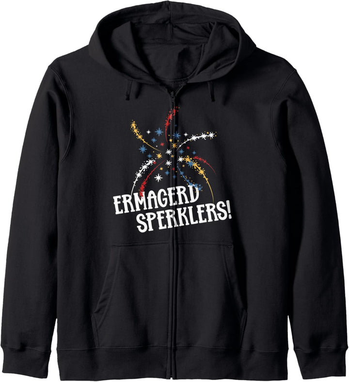 Ermagerd Sperklers Funny Quote Saying Kapuzenjacke