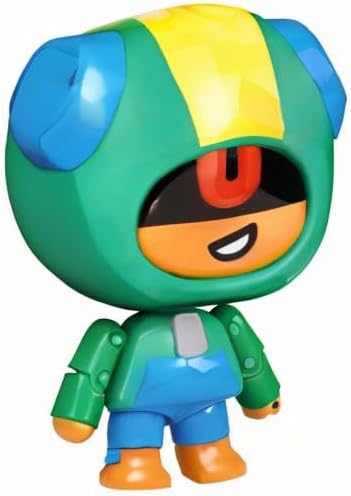 Brawl Stars Leon Actionfigur | 11,4 cm grosse Sammlerstücke Spielzeugfigur | P.M.I. Ofically License