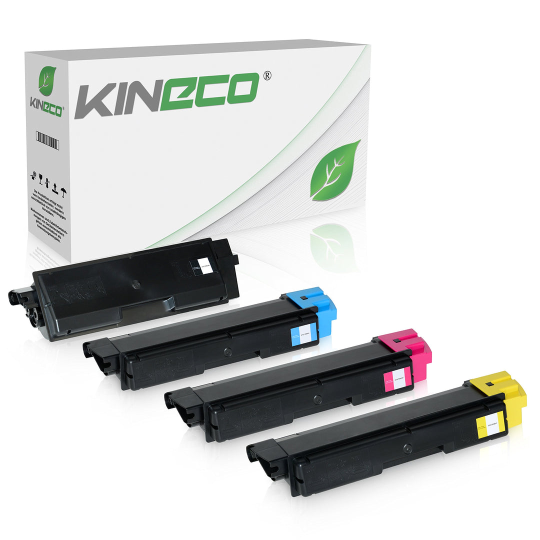 4 Toner kompatibel mit Kyocera TK-590 TK590 für Kyocera Ecosys M6526cdn, Ecosys M6526cdn, FS-C2026MF