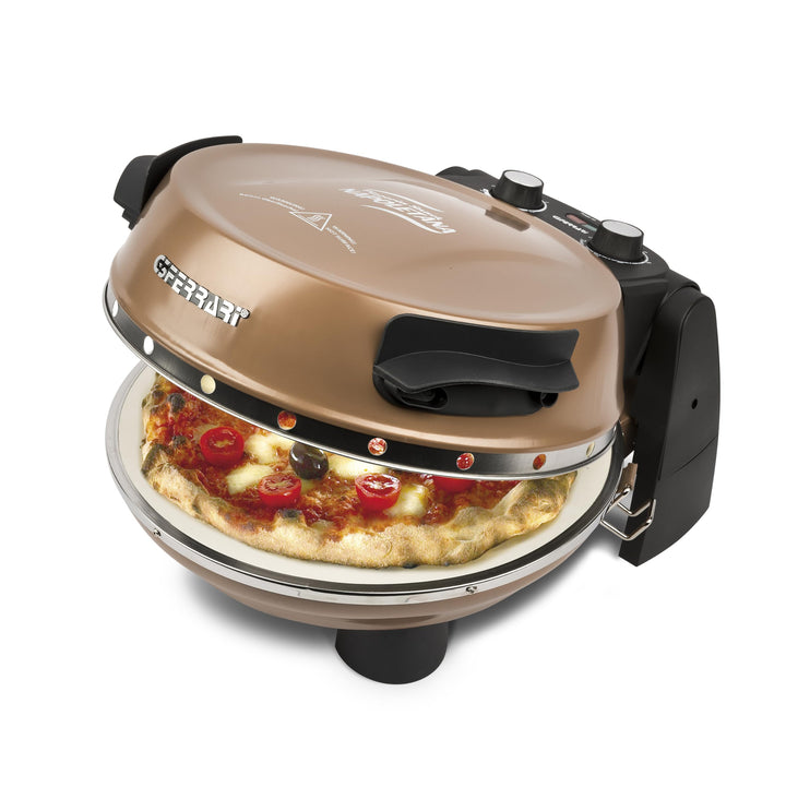 G3Ferrari elektrischer Pizzaofen Napoletana kupfer - limited Edition, G1003208, bis 400 Grad mit Piz