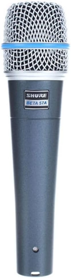 Shure BETA 57A -Instrumentmikrofon - Supercardioid Dynamic Mic für Gesangs- und Instrumentalanwendun
