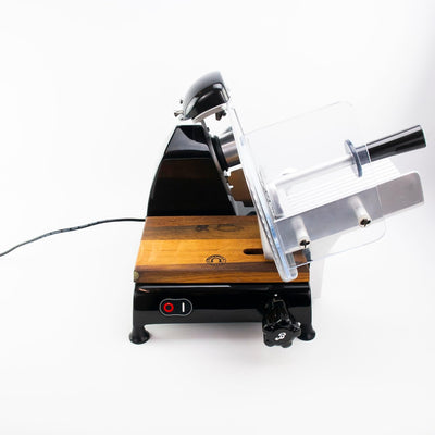 Berkel Red Line 250 schwarz Profi Aufschnittmaschine 250mm Scheideblatt inkl. handgefertigtes Einleg