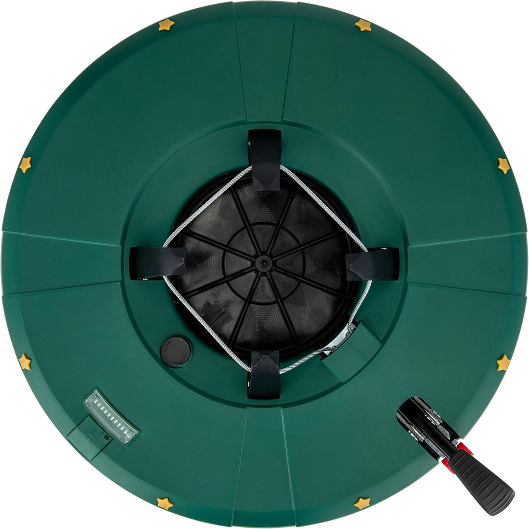 Star-Max Christbaumständer by F-H-S, Select 5, Farbe grün, mit patentierter LED Füllstandsanzeige,Mo