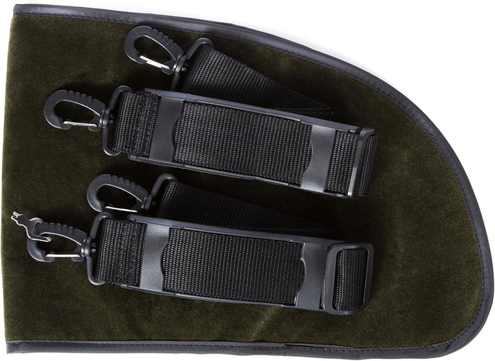 Schaumstoff Geigenkoffer 4/4 Classic Schwarz - Grün M-case