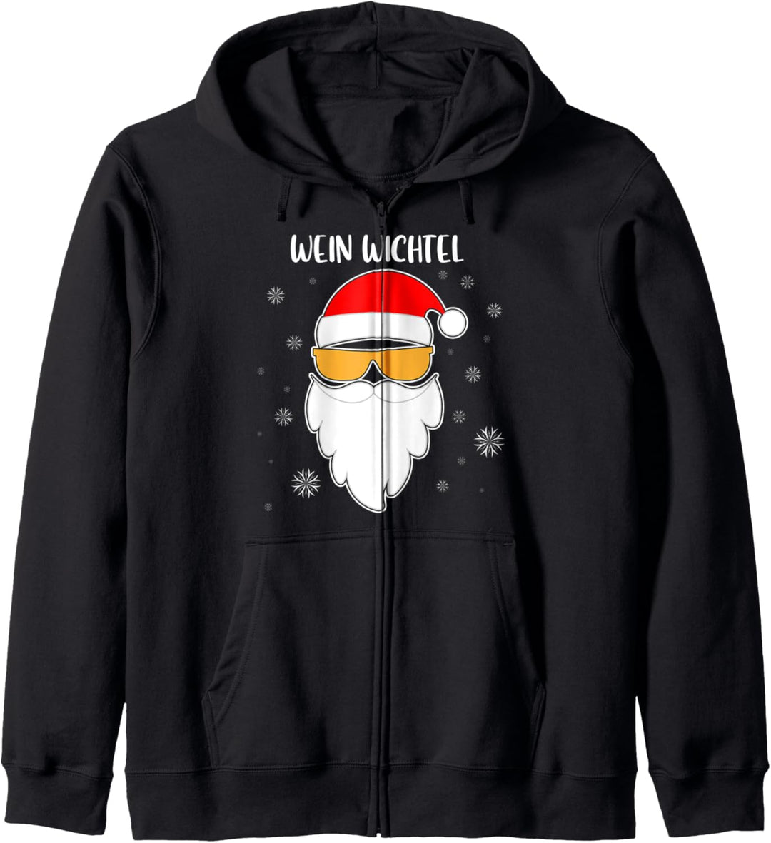 Wein Wichtel Weihnachtsmann Geschenke Christmas Weihnachten Kapuzenjacke