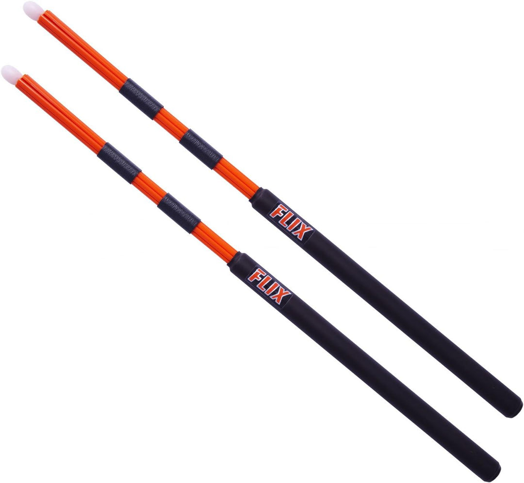 FLIX NYLON LIGHT RODS STICKS WITH TIPS Drums Zubehör RODS / STICKS