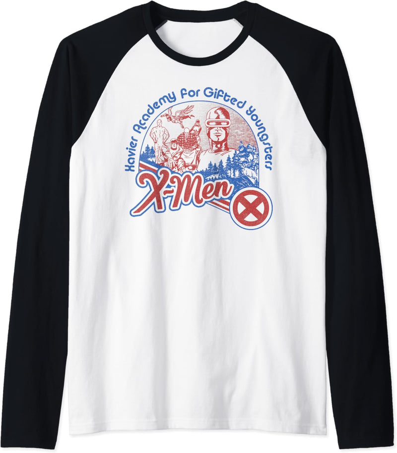 Marvel X-Men Xavier Academy For Gifted Youngsters Raglan