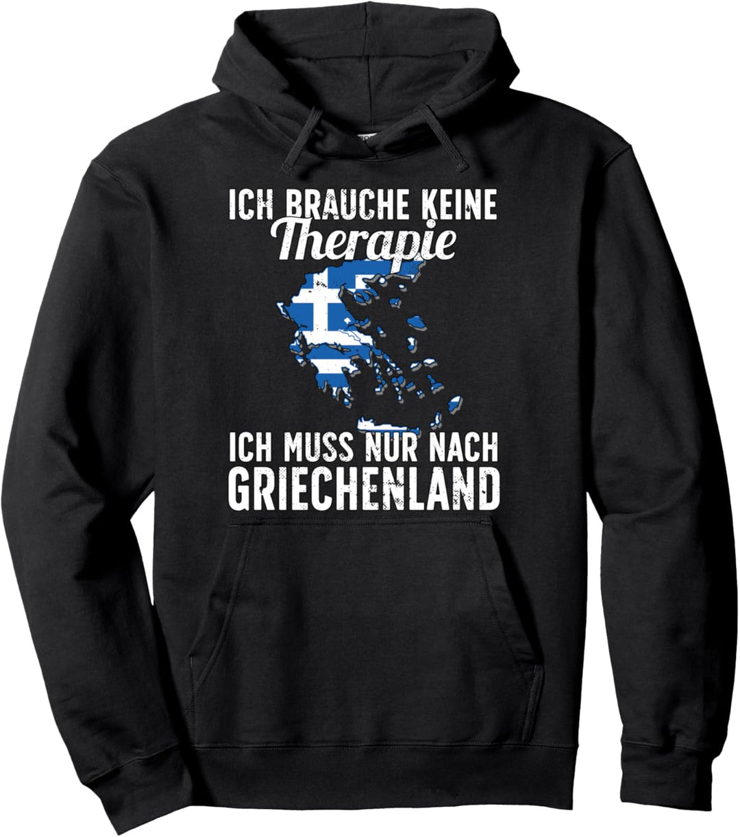 Griechische Flagge I Griechenland Urlaub I Griechenland Pullover Hoodie