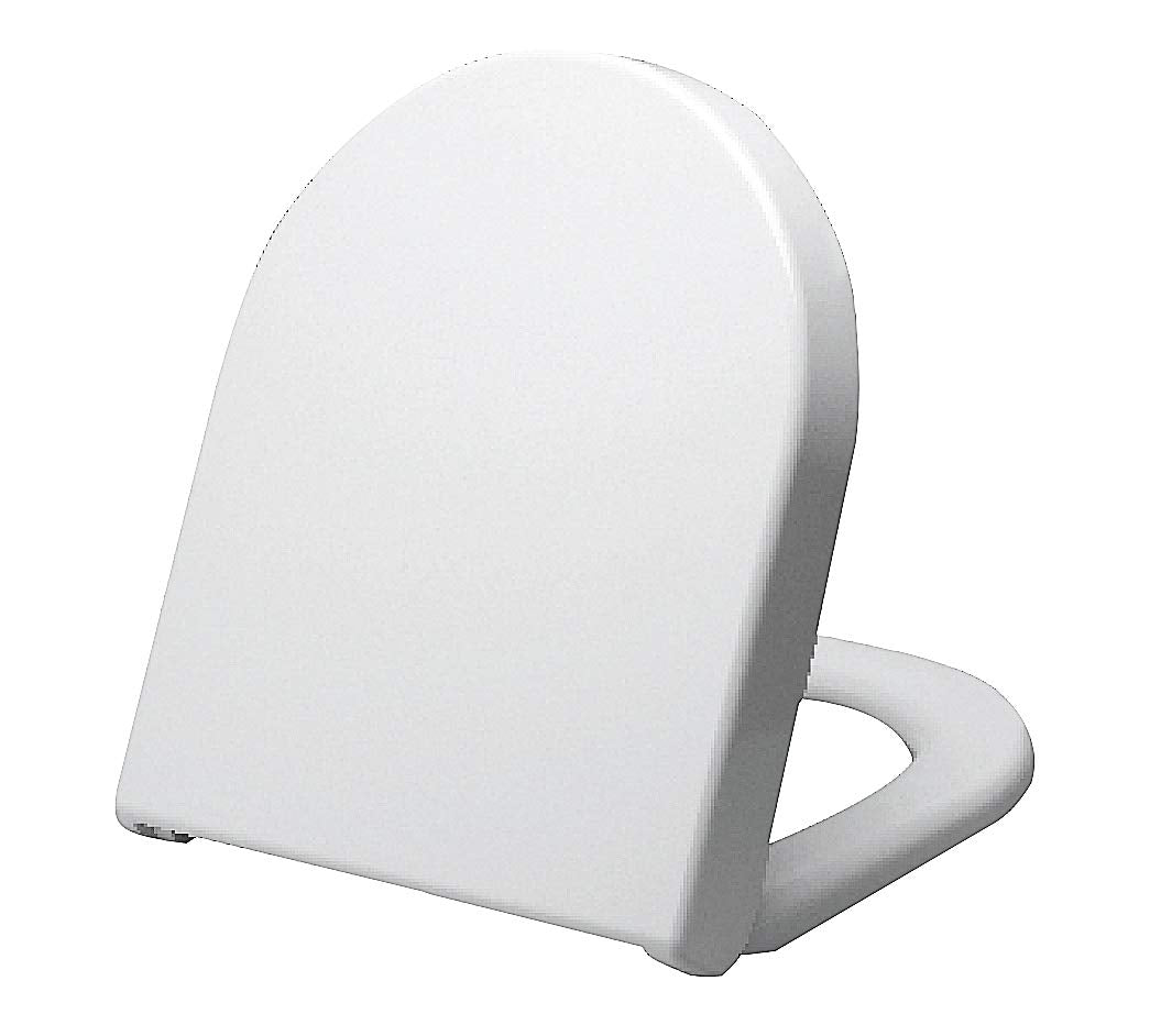 Grünblatt WC Sitz 515153 für Duravit Starck 3, Hochwertiges Material Duroplast, Metal Scharnieren mi