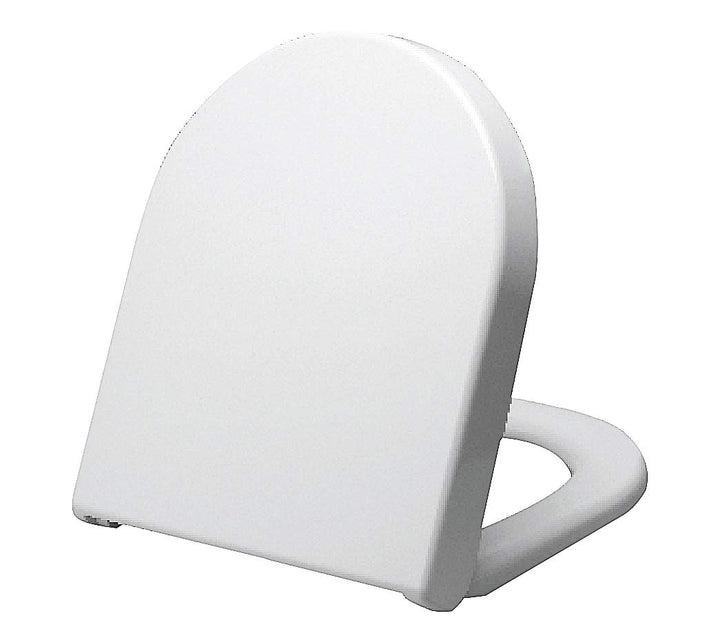 Grünblatt WC Sitz 515153 für Duravit Starck 3, Hochwertiges Material Duroplast, Metal Scharnieren mi