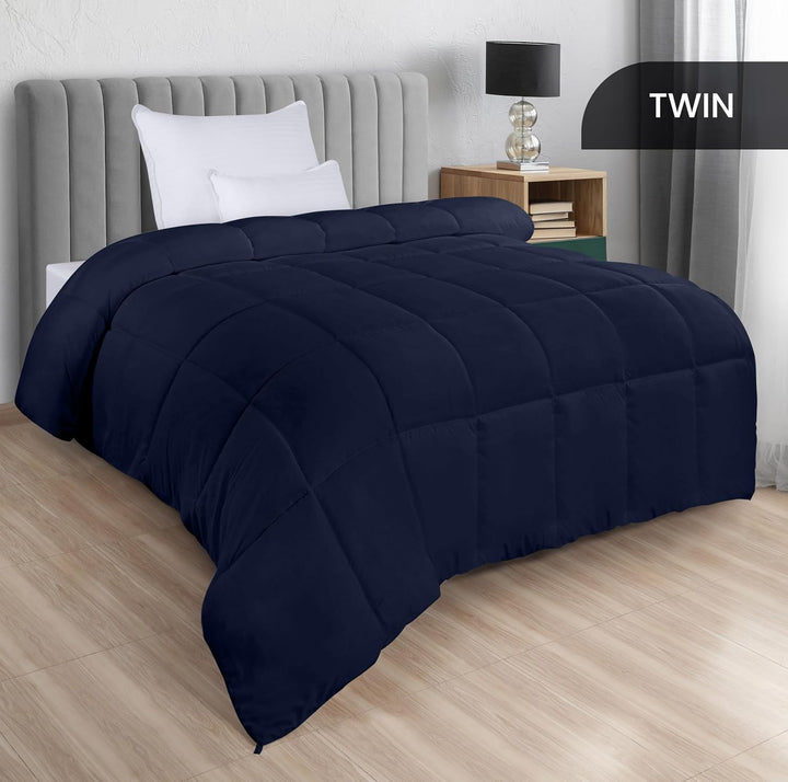 Utopia Bedding All Season 250 GSM Comforter - Soft Down Alternative Comforter - Plush Siliconized Fi